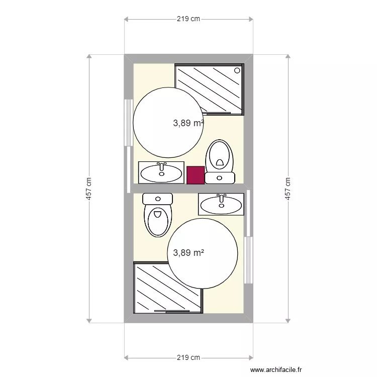 PLAN SDB RDC. Plan de 