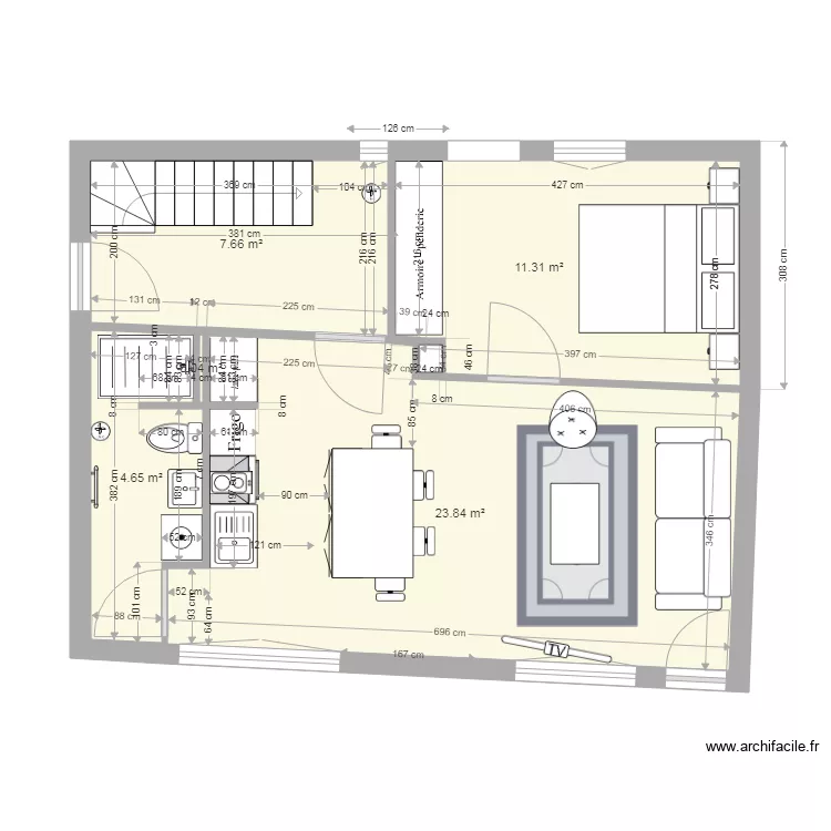 rdc projet V6. Plan de 