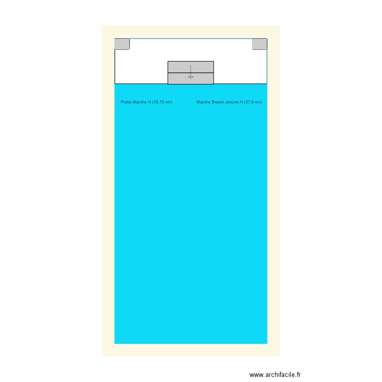 Piscine. Plan de 0 pièce et 0 m2