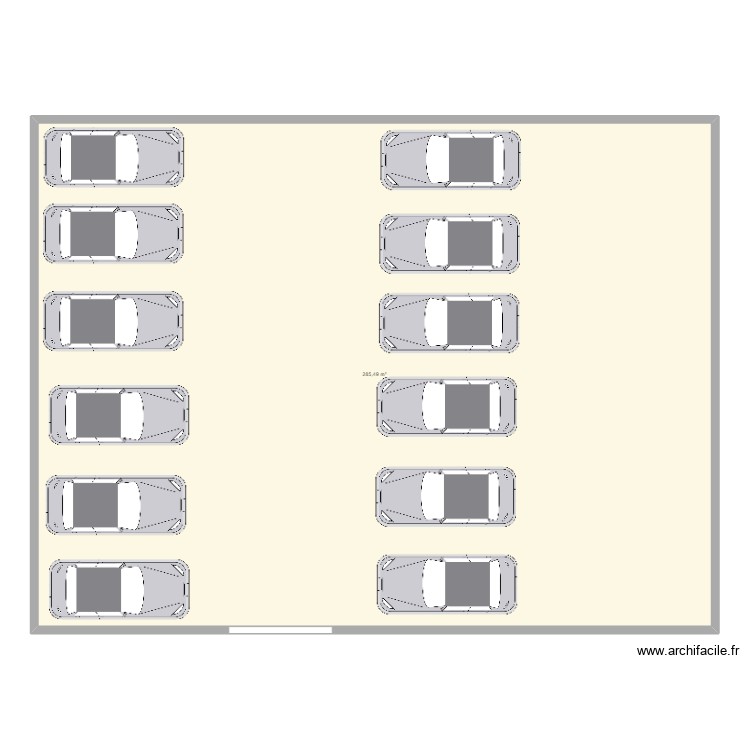 garage 1. Plan de 0 pièce et 0 m2
