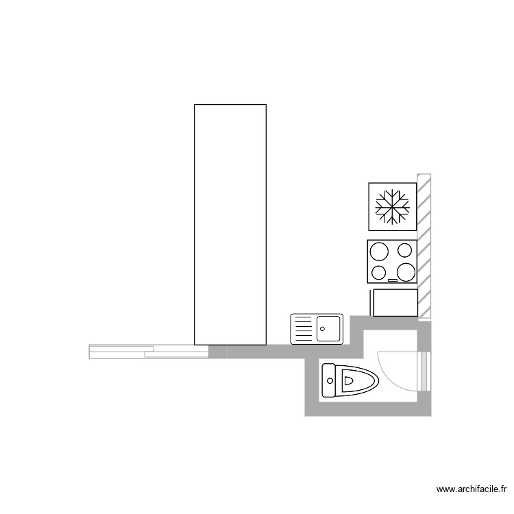 CUISINE 2. Plan de 0 pièce et 0 m2