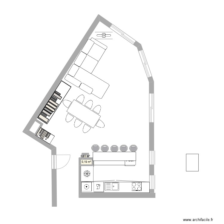 LS Niveau 1 Origine V5 Bar. Plan de 0 pièce et 0 m2