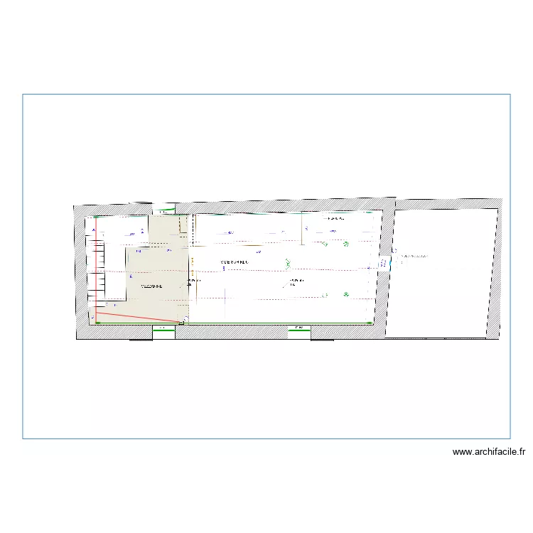 JAUNAY CLAN HAUT. Plan de 