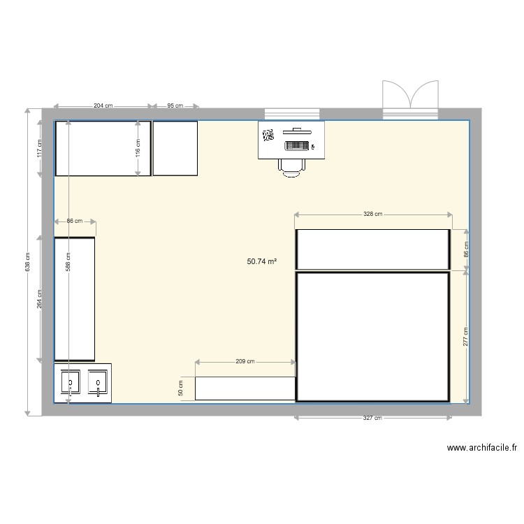 fournil. Plan de 0 pièce et 0 m2