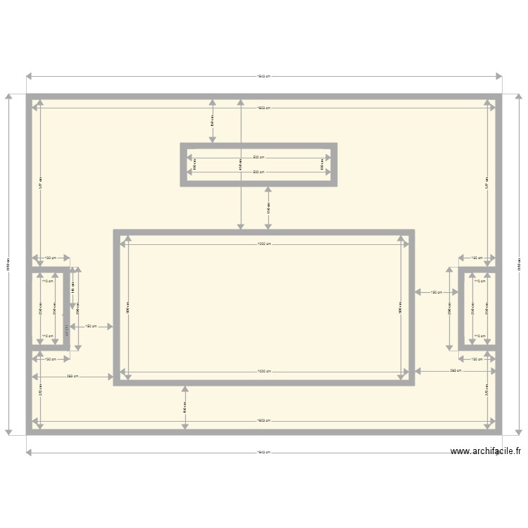 PISCINE. Plan de 0 pièce et 0 m2