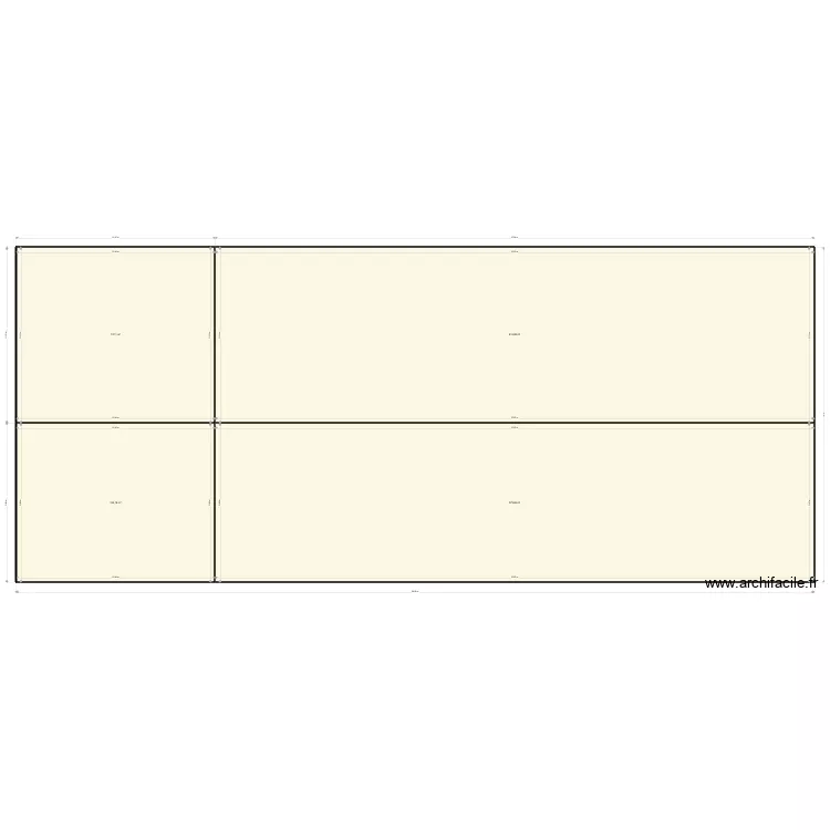 Caussels terrain. Plan de 