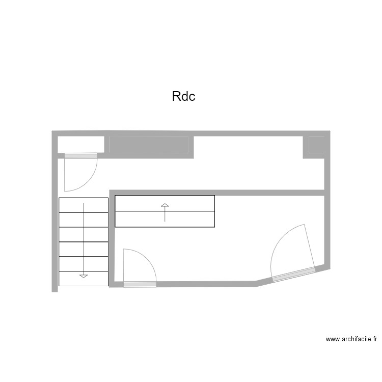 villa d auteuil rdc. Plan de 0 pièce et 0 m2