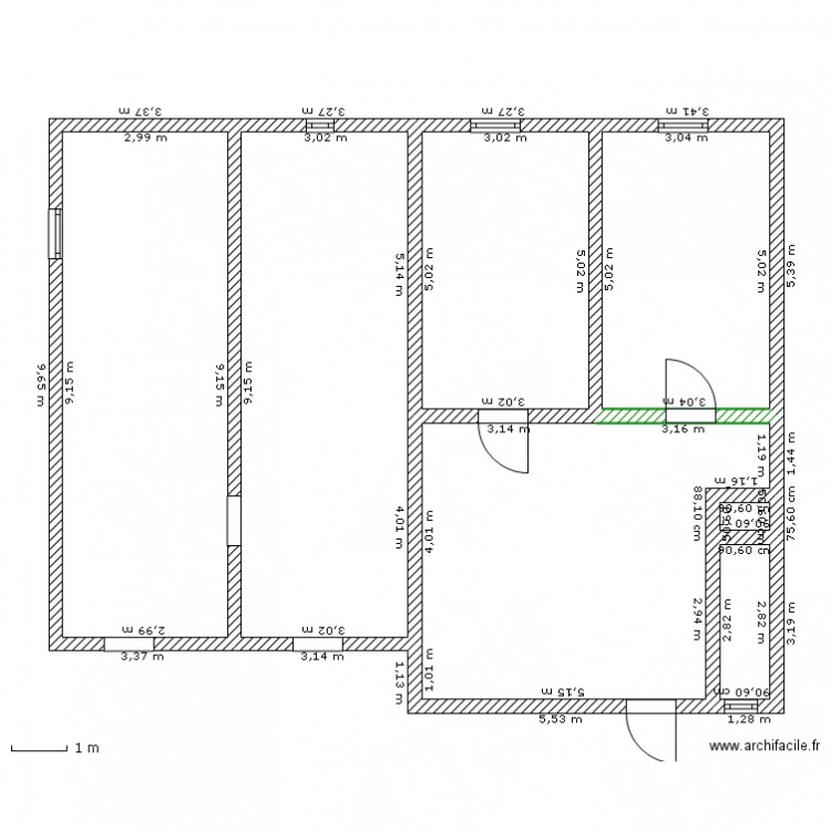 maison ascheres . Plan de 0 pièce et 0 m2