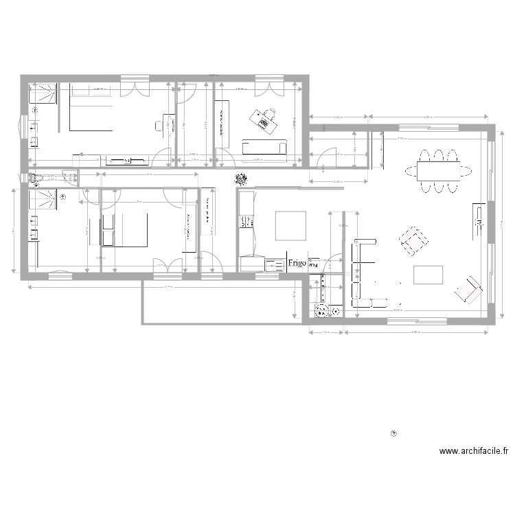 plan maison gareoult troisieme plan  idee sup  sup sup. Plan de 0 pièce et 0 m2