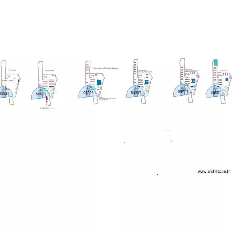 Jouvenet V1. Plan de 