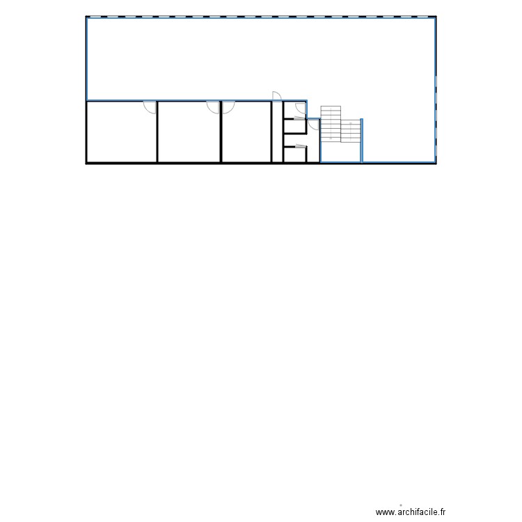 ETAGE GRANDS PRES. Plan de 9 pièces et 172 m2