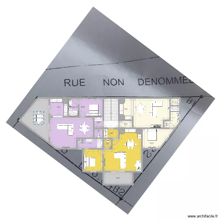 triangle V2. Plan de 