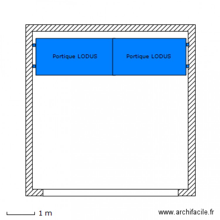 Plan Double 1. Plan de 0 pièce et 0 m2
