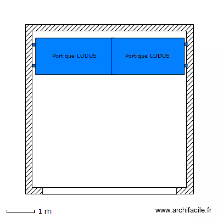 Plan Double 1. Plan de 