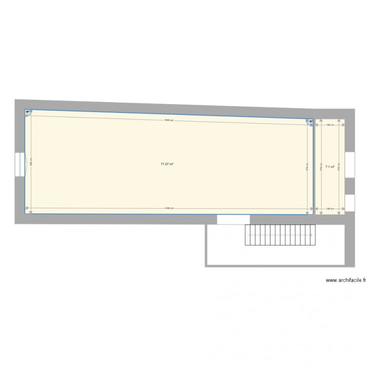 Thomas existant. Plan de 0 pièce et 0 m2