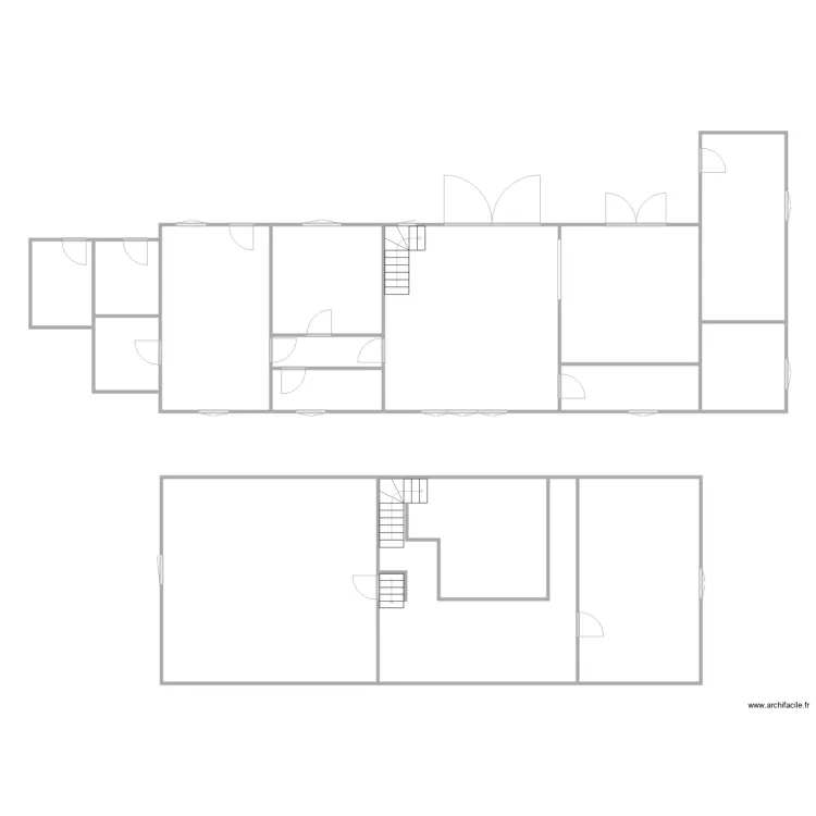 DE LAROUSSILHE. Plan de 