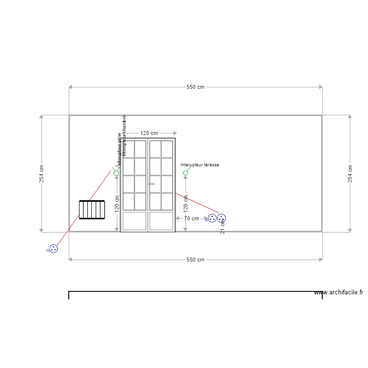 MUR PARENTAL4. Plan de 0 pièce et 0 m2