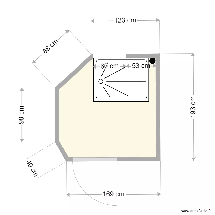 Ben ALI &agrave; REFAIRE. Plan de 