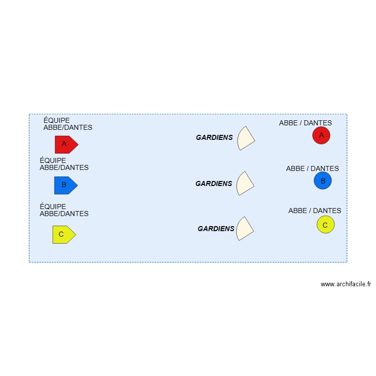 ABBE DANTES. Plan de 0 pièce et 0 m2