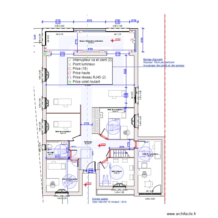 SCI HECTOR - PLAN ELECTRIQUE 1. Plan de 0 pièce et 0 m2