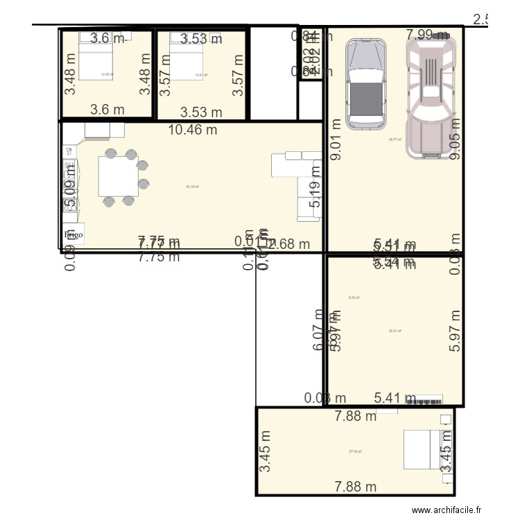 Terrain LC rte lavergne Trémoulet 1. Plan de 0 pièce et 0 m2