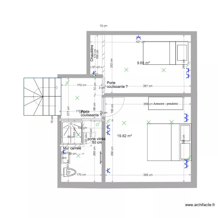 Markelbach 115 Duplex bis. Plan de 