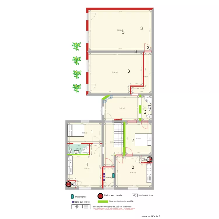 BASE LA SALLE projections 1 . Plan de 