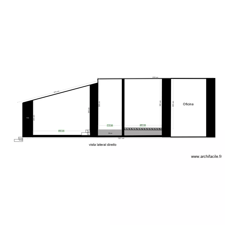 coupe 2. Plan de coupe 2. Plan de