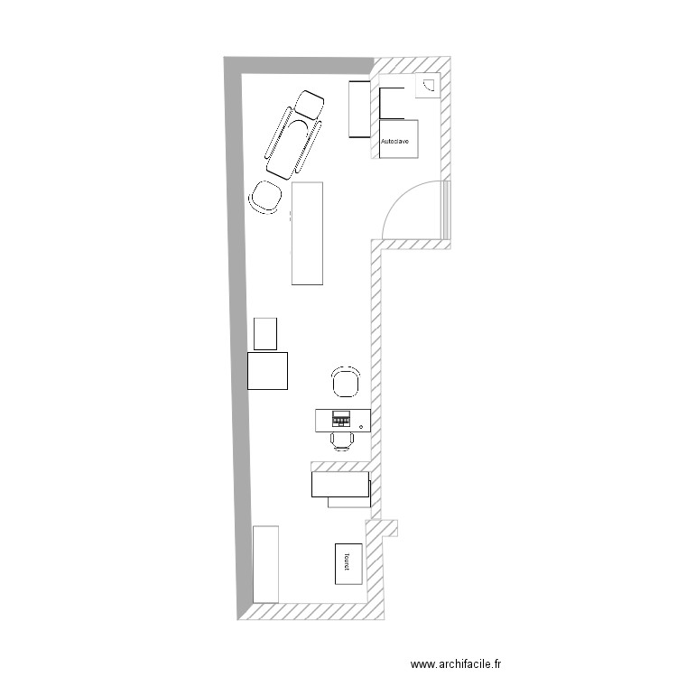 Cabinet Virginie . Plan de 0 pièce et 0 m2