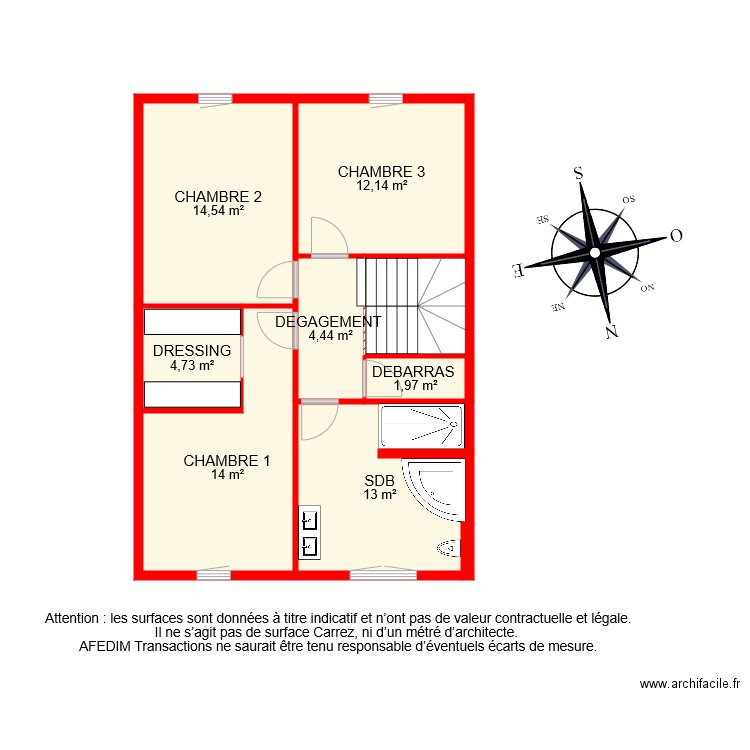 BI 7199 ETAGE . Plan de 0 pièce et 0 m2