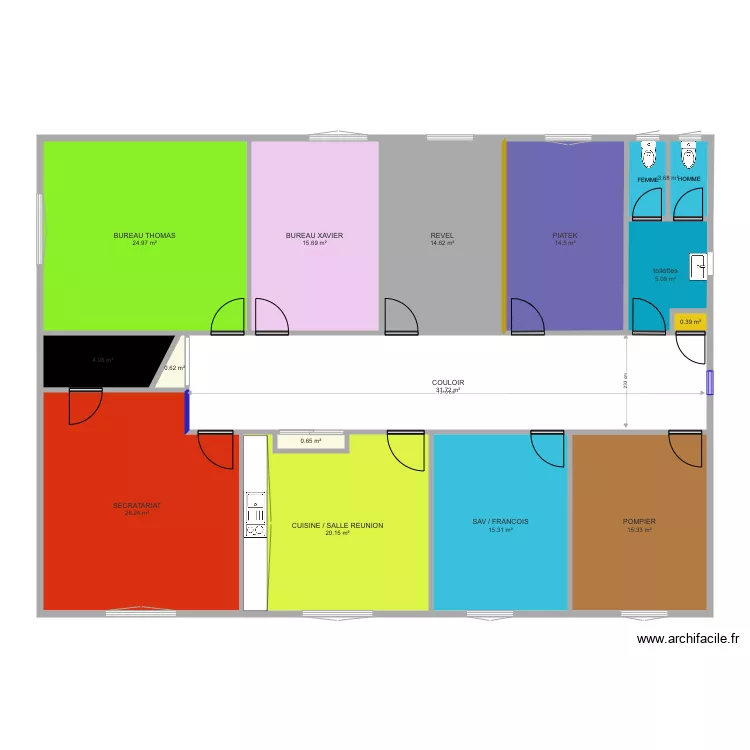 DERNIER PLAN COMPLET 1 ER ETAGE DE 01 novembre 2020. Plan de DERNIER PLAN COMPLET 1 ER ETAGE DE 01 novembre 2020. Plan de
