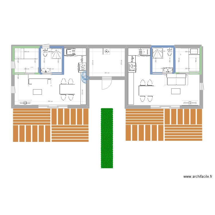 plan 4 personnes autre. Plan de 6 pièces et 49 m2