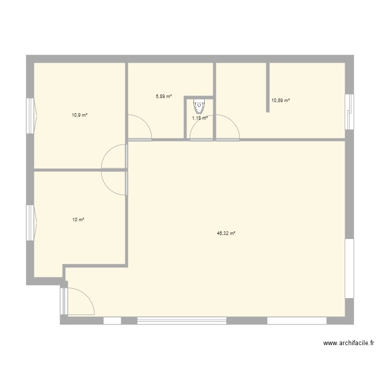 ucciani. Plan de 0 pièce et 0 m2