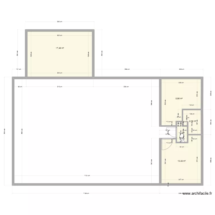 Maison LA JARRIE 2. Plan de 