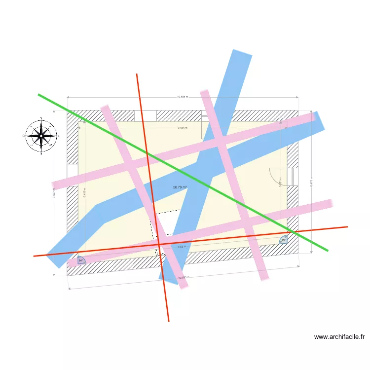 Plan test pour G&eacute;obio. Plan de 