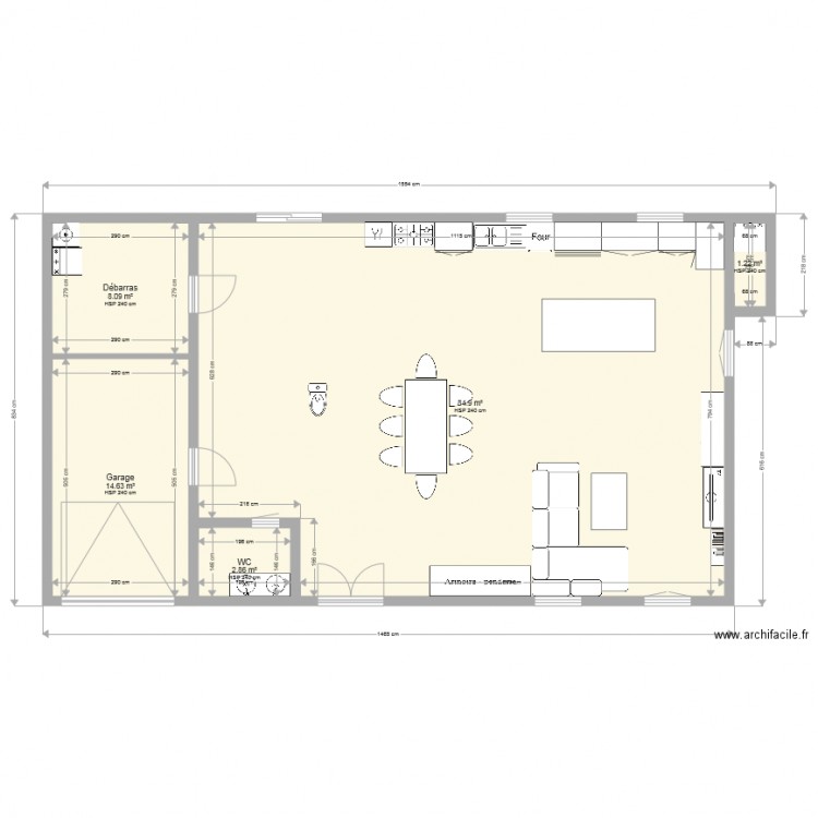 MAISON CAMPAGNE . Plan de 0 pièce et 0 m2