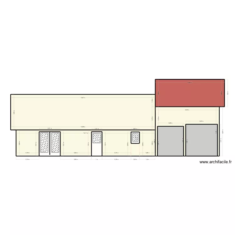 plan2. Plan de 14 et 127 m² plan2. Plan de 14 et 127 m²