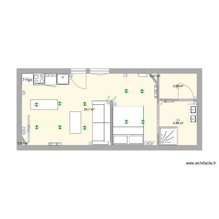 rochfor. Plan de 5 et 33 m² rochfor. Plan de 5 et 33 m²