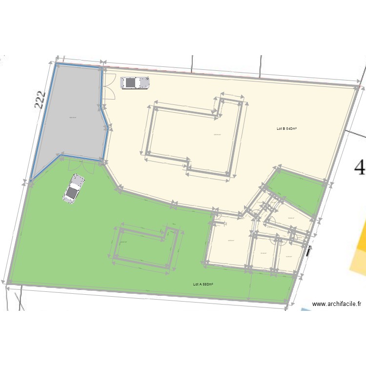 durbec ro. Plan de 0 pièce et 0 m2