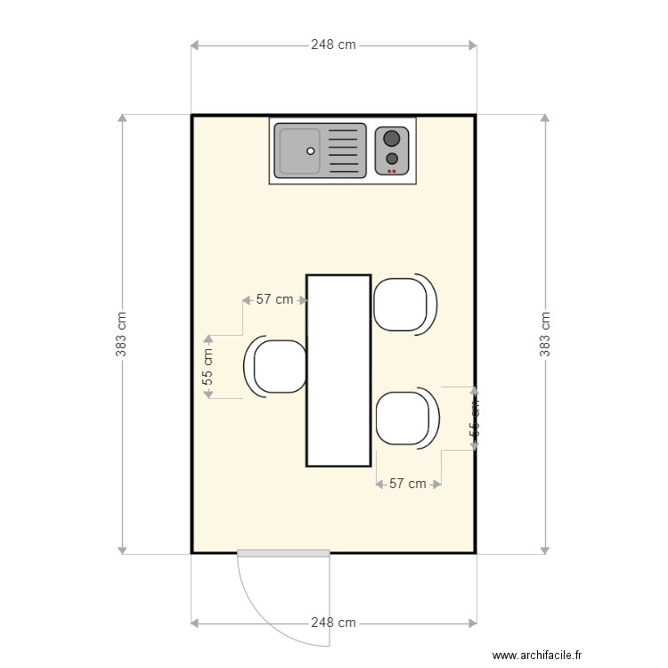 EGCS BOURG SAINT MAURICE 4M. Plan de 0 pièce et 0 m2