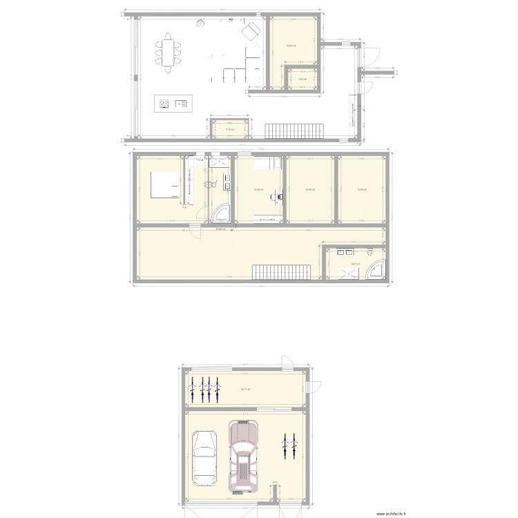 Rez V3. Plan de 0 pièce et 0 m2