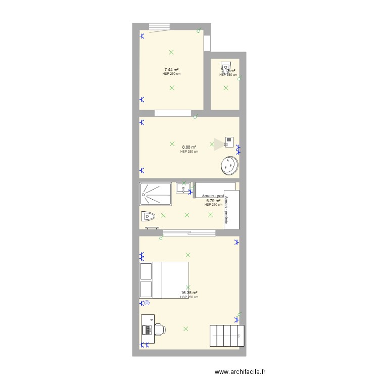 Markelbach sousplex ELEC 2. Plan de 0 pièce et 0 m2