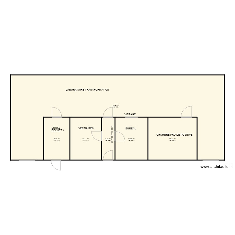 laboratoire Perpignan 1. Plan de 0 pièce et 0 m2