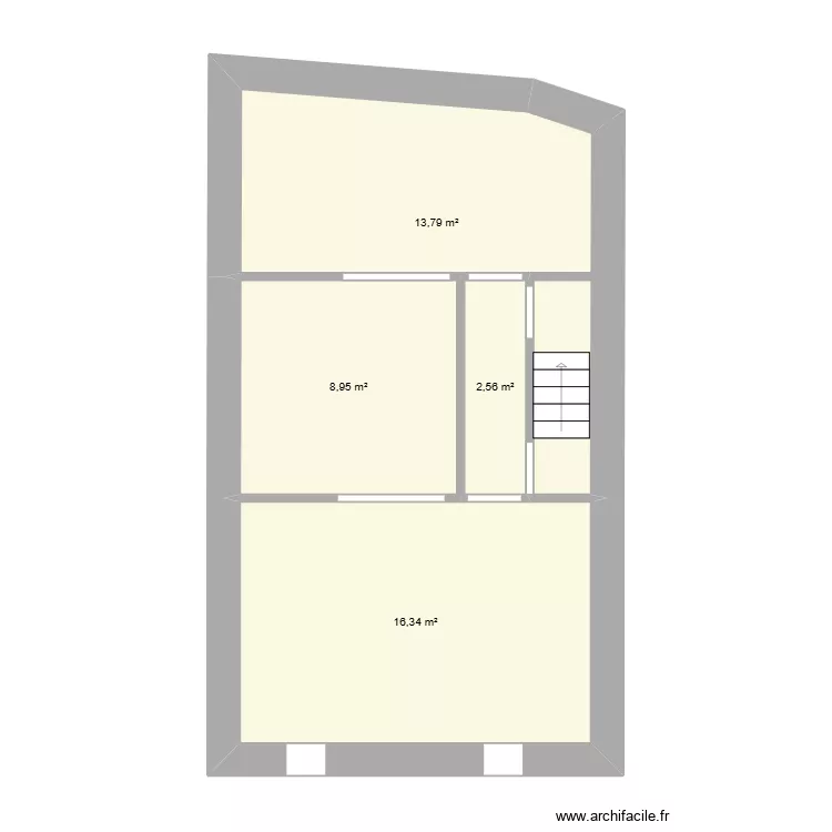 PARADIS 20 R+2. Plan de 4 et 42 m² PARADIS 20 R+2. Plan de 4 et 42 m²