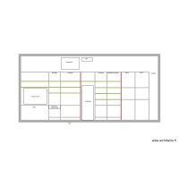 Mur garage cot&eacute; gauche