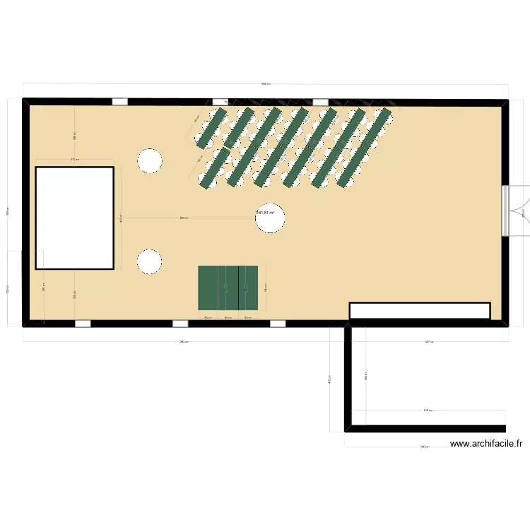 Salle. Plan de 
