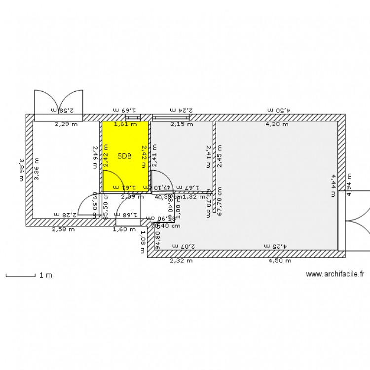 praloup 6. Plan de 0 pièce et 0 m2