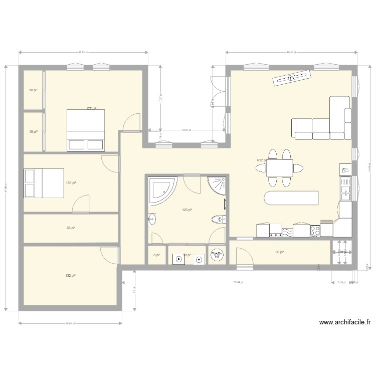 St charles 02. Plan de 0 pièce et 0 m2
