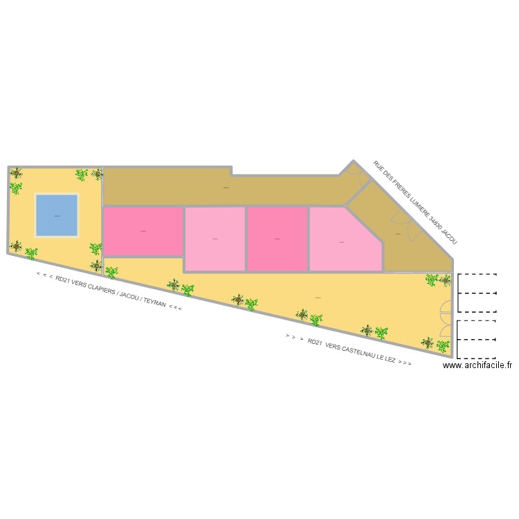 AK99 APPART MV 31032023RDC. Plan de 8 pièces et 932 m2