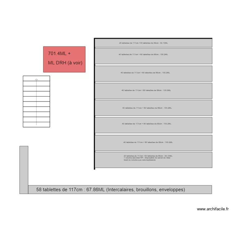 Local Compactus 27SG. Plan de 